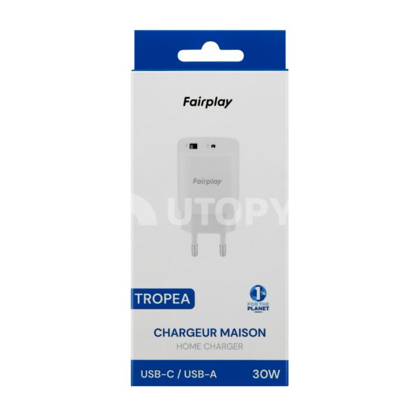 Chargeur maison usb-C / usb-A 30W